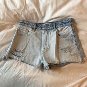 High rise pacsun denim shorts